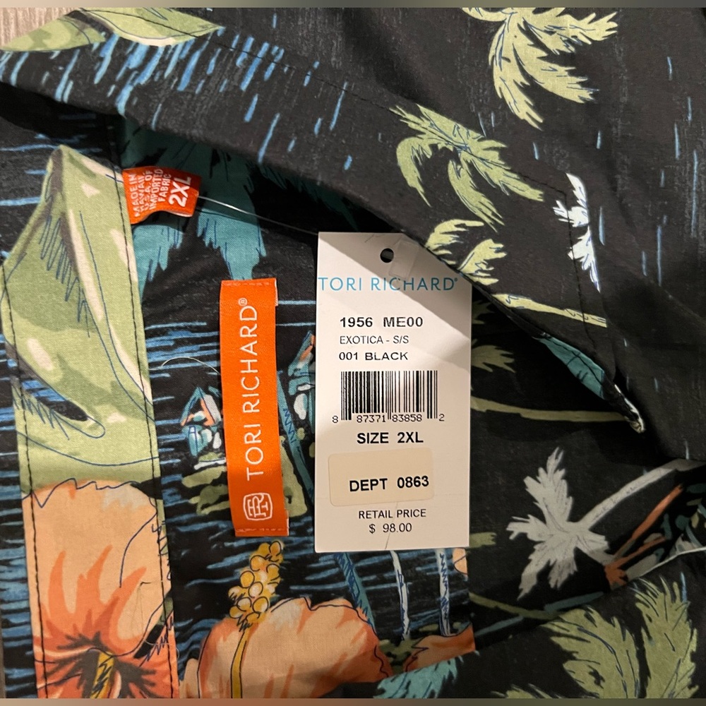 tori richard button down - Picture 3 of 3